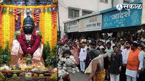 Cultural Vibrancy: Shaneshwar Maharaj Jayanti Celebrated with Grand Splendor in Ghodegaon