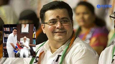 Anand Paranjpe Sharad Pawar Meeting in mumbai