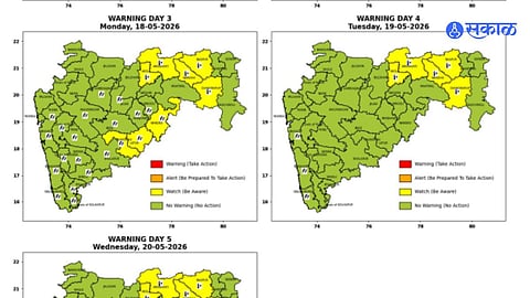 Maharashtra rain forecast Bay of Bengal Low Pressure Area