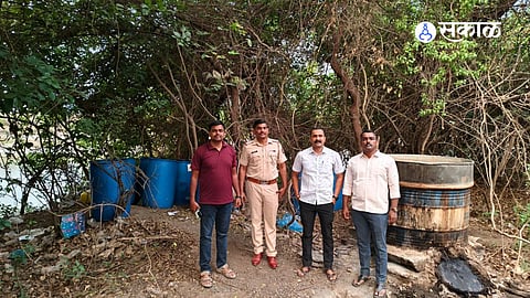 Police Crackdown: Shirur Police Launch Massive Raid on Illegal Liquor Dens