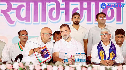 opposition leader Rahul Gandhi