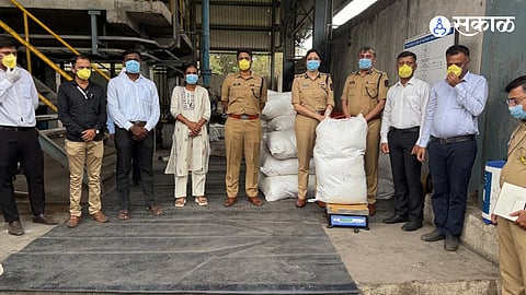 Anti-Narcotics Crackdown: 2,400 Kg of Seized Ganja Destroyed