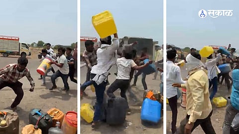 Parbhani Petrol Pump Fight