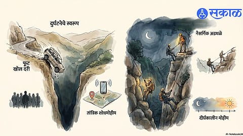 Heartbreaking Tragedy in Ambenali Ghat Claims Lives of Five Childhood Friends
