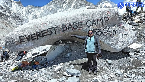 Inspired by Father’s Values, Nayana Borhade Conquers Everest Base Camp