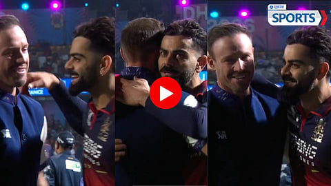 Virat Kohli hugged AB de Villiers | RCB vs GT | IPL 2026