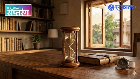 Working 2000 Weeks Career Time Management Concept