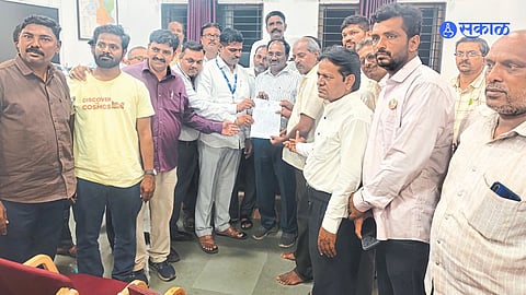Shirol Tehsildar protest Panchganga pollution issue