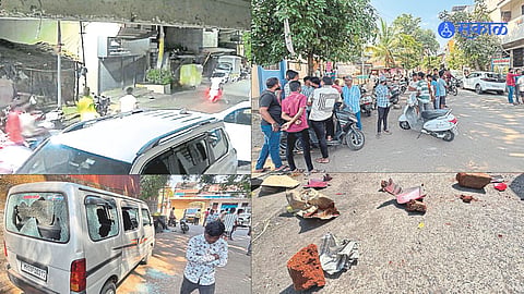 Kolhapur vehicle vandalism college student