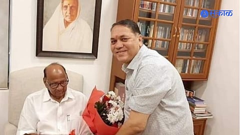Sharad Pawar Dilip Walse Patil Meeting Mumbai silver oak