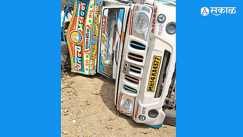 High-Speed Crash Near Otur Claims Life as Pickup Hits Motorcycle
