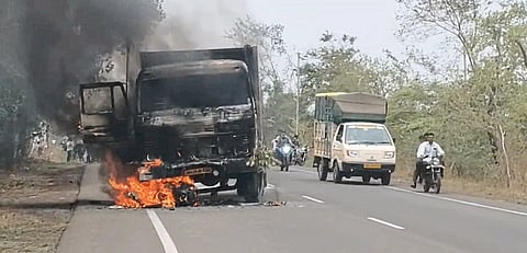 solapur accident