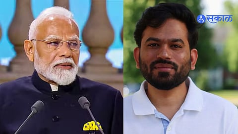 PM Modi, Abhijit Dipake