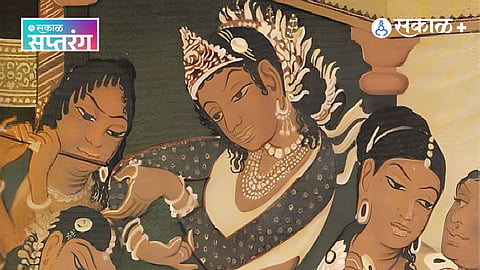 Ajanta cave textile heritage