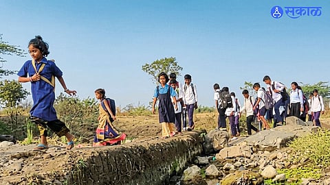 Driven by Dreams, Not Convenience: Tribal Children Trek Daily to Attend School