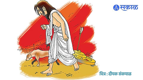 Dhing Tang Marathi satire and Swargarohan Parva Mahabharat analysis
