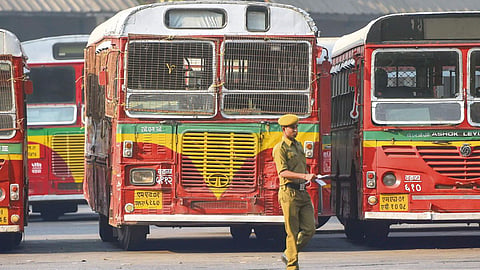 BEST Bus Strike Mumbai Bus Service Disruption
