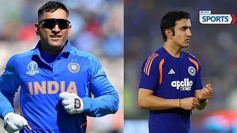 MS Dhoni vs Gautam Gambhir