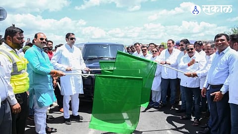 Infrastructure Milestone: Trial Run on the 3.47km Karad Flyover