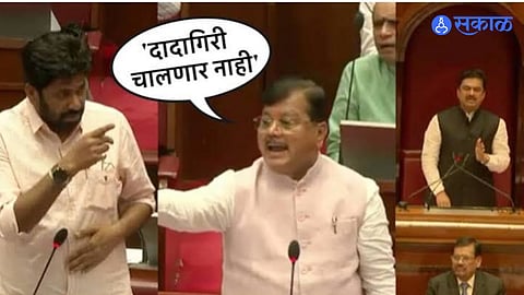Maharashtra Council Witnesses Dramatic Showdown as Bachchu Kadu, Pravin Darekar Lock Horns