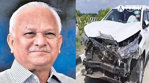 BJP MLA Sudhir Gadgil car accident