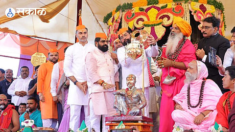 353rd Shivrajyabhishek Day celebration held at Raigad Fort with Eknath Shinde