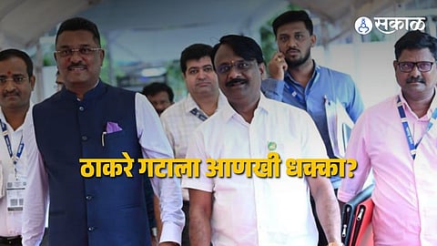 Shivsena Political News : सचिन अहिर यांच्यानंतर ठाकरेंचा आणखी एक विश्वासू शिलेदार शिंदे गटात? सरनाईकांसोबत फोटोमुळे चर्चेला उधाण