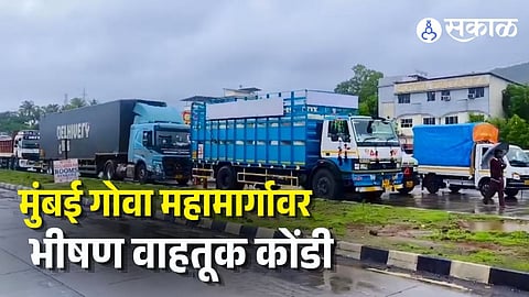 Mumbai-Goa Highway Traffic Jam