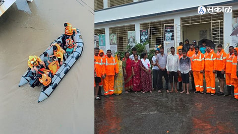 NDRF Launches Boat Rescue as Pavana River Inundates Jambe Village