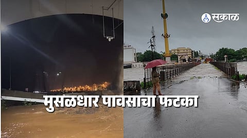 Heavy rainfall triggers landslides on Pune-Mumbai Expressway,