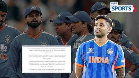 Suryakumar Yadav Clarification