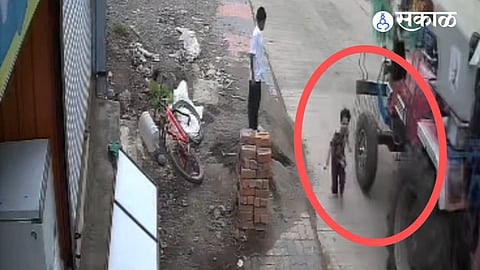 Villagers have demanded strict action after CCTV footage allegedly captured a tractor speeding through the village.