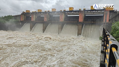 Floodwaters in the Meena River caused extensive crop damage, submerged bridges, and disrupted connectivity across several villages.