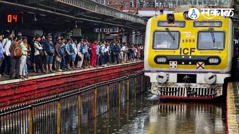 Vasai-Virar Railway track level raised by 400 mm.