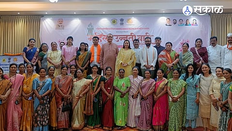Women and Child Development Minister Aditi Tatkare launched the Mahila Unnati Wari 2026 initiative at Uruli Kanchan during the Ashadhi Wari.