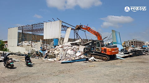 Massive Anti-Encroachment Drive Targets Illegal Scrap Trade in Moi Village