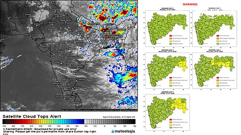 Low Pressure Area Bay of Bengal maharashtra weather