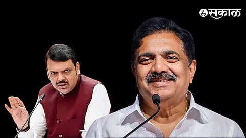 Jayant Patil devendraFadnavis meeting
