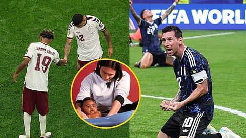 Messi Lamine Yamal Baby Photo | FIFA World Cup 2026 | England vs France.