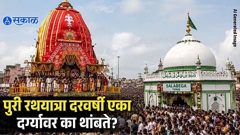 Why Does Jagannath Chariot Stops at Salabega Tomb