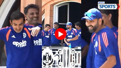 Rohit Sharma and Gautam Gambhir Video