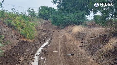 The three-kilometre stretch remains unpaved even after decades, affecting daily transportation and village connectivity.