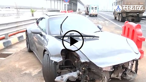 Coastal Road Porsche Accident