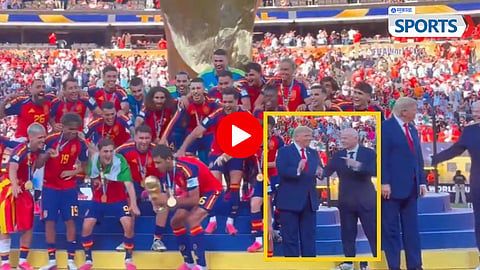 Donald Trump FIFA World Cup 2026 Podium Moment