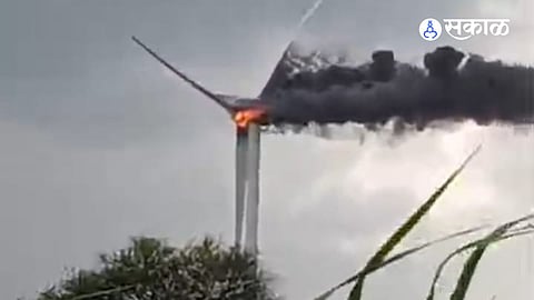 The incident also caused damage to a soybean crop, while the exact cause of the fire will be determined after a technical inspection.