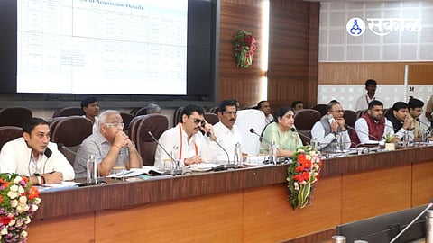 The meeting also focused on the Parli bypass, Autism Park proposal, MGNREGA works, while an unexpected power outage and a tree fall marked the event.