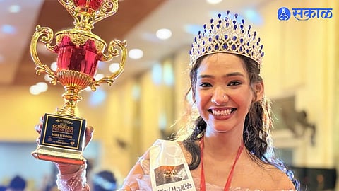 Talegaon Talent Shraddha Karhekar Creates History Wins Miss Gorgeous Face of India Heads to Miss Universe Video