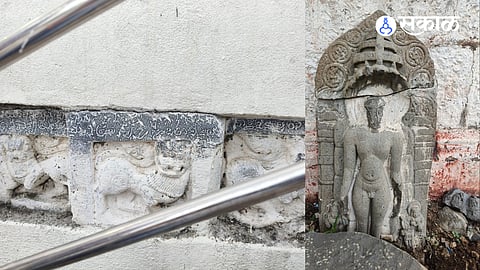 A 12th-century Jain inscription linked to the Yapaniya Sangha has been discovered near the ancient Mallikarjun Temple at Achaler in Dharashiv district.