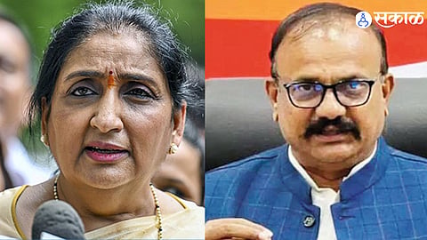 Maharashtra Politics Congress NCP Clash Intensifies Over Sunetra Pawar Gungi Gudiya Social Media Controversy