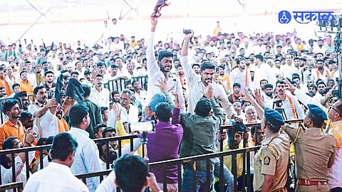 Manoj Jarange Calls to Cancel Parbhani Rally but Eknath Shinde Goes Ahead Amid Protests Black Flags and Slogans